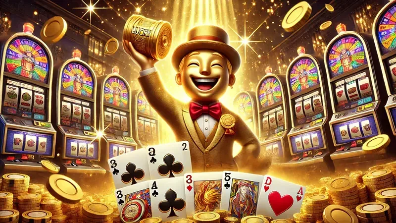 Antarmuka slot mobile MARINA77 dengan reel dan kontrol permainan